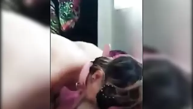 Masked blowjob from an Arab mom